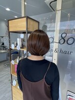 フォーティエイティ 郡山店(40-80)&nbsp;艶ショートボブ