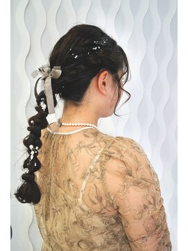 ピケトワール(piquetoile) 編みおろしヘアセット＊