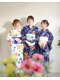 オーラ(Aura'tfo)の写真/【電話予約限定】≪Aura'tfo≫では着付け・ヘアセットも対応可※早朝追加料金有!!お気軽にご相談ください☆