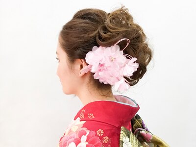 ヘアセットも得意★和装・洋装、何でもお任せください。