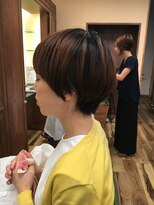 ピッカヘアーデザイン(PICKA hair-design) 長○まさみ風ショートスタイル☆