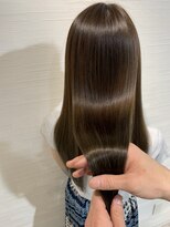 アンド ラ ブランシュ(&.La Blanche)&nbsp;髪質改善大宮&.La Blanche色持ちいいビターショコラカラー☆