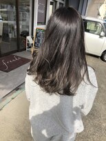ヘアーデザインフロイデ(HAIR DESIGN freude) くすみグレーカラー