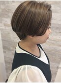 【Rio】ハイライト×ハンサムショート