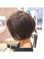 アッシュ 日吉店(Ash) 毎朝が楽になる襟足短めショートボブ。