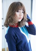 【FIGARO umeda】大人かわいい無造作エアリーウェーブ