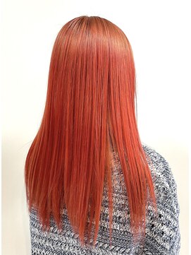 トニーアンドガイ 広尾店(TONI & GUY) ブラッドオレンジ×ロングヘア
