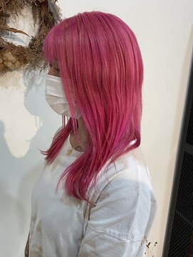 ノア(noa.) 『ハイトーンカラー』ハイトーンネオンピンク