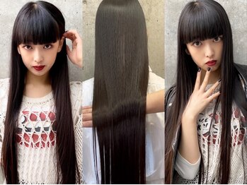 ユアーズヘア 新宿WEST(youres hair)の写真/一人ひとりの理想に合わせたダメージレスで自然なストレートが人気！ワンランク上を追求◎