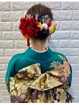 エイムコーゾー美容室(AiM KOZO)&nbsp;成人式ヘアセット