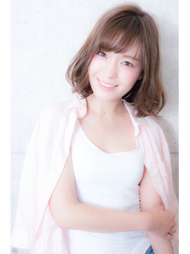 エイティヘア(Eighty hair) 大人かわいいフェザーボブ