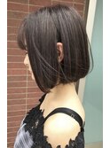 前下がりボブ