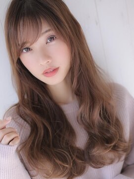 アグ ヘアー デン 新潟江南区店(Agu hair den) 艶質感スィートウェーブロング
