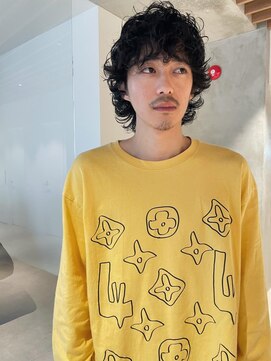 アオイ(aoi.) 薬院【aoi.】メンズミディアムパーマ