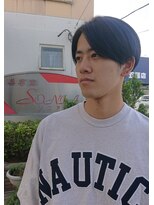 美容室ソニア ブルーブラックカラー