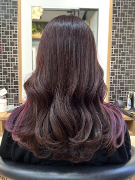 ルーム(Room) インナーカラー/ブラウンピンク/ヨシンモリ/モーヴピンク