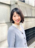 大人外ハネショートボブ【銀座/有楽町】30代40代50代
