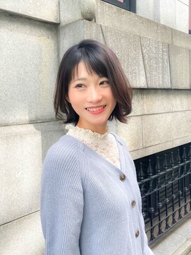 レスピア 銀座中央通り店(Respia) 大人外ハネショートボブ【銀座/有楽町】30代40代50代