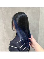 ジードットヘアー(g.hair)&nbsp;inner color×deep blue