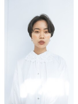 ベンジー 蔵前ii店(benji) 王道ハンサムショート×ニュアンスパーマ