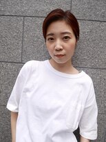 シュシュ(shushu)&nbsp;レイヤーショート/レッドベージュ【有海一生】/髪質改善 /石鹸