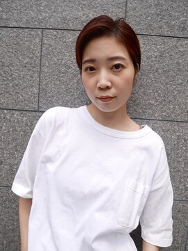 シュシュ(shushu) レイヤーショート/レッドベージュ【有海一生】/髪質改善 /石鹸
