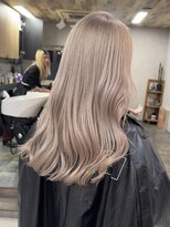 イル(iLe.)&nbsp;波ロング×ミルクティー