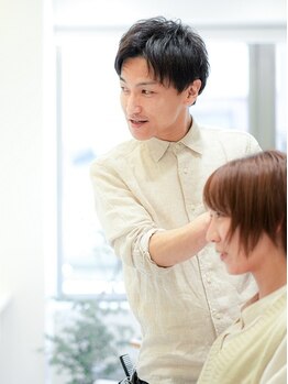 イツクヘアー(Ituc Hair)の写真/<新潟駅徒歩１分>隠れ家プライベートサロン。完全マンツーマンで高い技術×丁寧な接客が大好評◎[駐車場有]