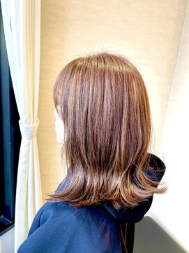 シエル 福山駅前店(CIEL) 【透明感モーブカラー】透明感カラー20代/30代/40代