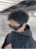 フェード/短髪/スパイキーショート