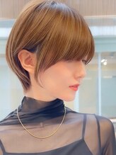 ハルキミナト ジャパン トウキョウ(HARUKI MINATO japan TOKYO) 20代30代40代50代/丸みショート/クビレ/前髪あり/表参道