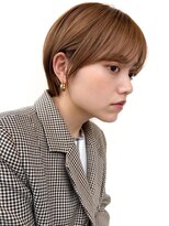 リル バイ ジルブラン(Lil by JIL BLAN)&nbsp;レイヤーカット　ハイライトデザインカラー　ウェットヘア