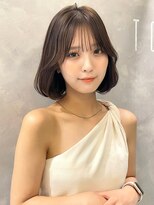 トルネード(TORNADO) 韓国ボブ くびれボブ切りっぱなしボブ 額下ボブ M0805表参道