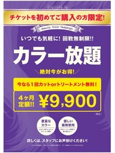 【定額制】の≪染め放題チケット≫や≪トリートメントチケット≫って一体どんなシステムなの？？