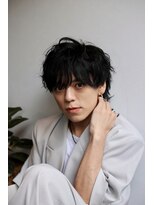 メンズサロンドットリアン(dot. lien)&nbsp;ショートウルフ  ツイストスパイラルパーマ