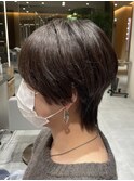 ハイトーンカラー/マッシュパーマ/アースカラー/men's/