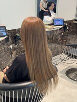 ビジョルノ つくばみどりの店(Begiorno)&nbsp;艶感♪髪質改善☆ミルクティーベージュ髪質改善トリートメント