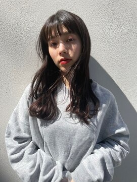 マザー(MOTHER) シースルーバング　揺るふわロング