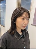 外ハネボブ/セクションカラー/グラデーションカラー/三時間3丁目