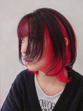 ルクール ヘアー プレジー(Le Coeur HAIR Plaisir) インナーレッド