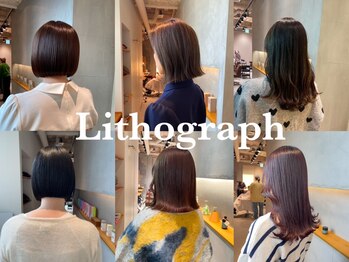 リトグラフ(Lithograph)の写真/”小顔魅せ効果”抜群のカットが人気！丁寧なカウンセリングで、あなたにピッタリなスタイルを提案します♪