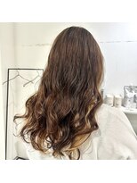 ジュベ(juve.) コテ巻き風パーマ