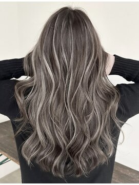 ヘアーサロン アモル(HAIR SALON Amor) ハイライトレイヤーカットエクステイルミナカラー縮毛矯正