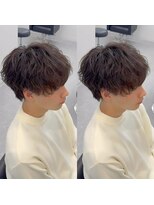 ブライト(BRIGHT)&nbsp;マッシュ緩めツイストスパイラルパーマ