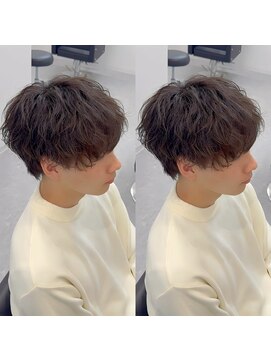 ブライト(BRIGHT) マッシュ緩めツイストスパイラルパーマ