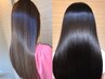 美髪矯正+カット+ silmere PROトリートメント
