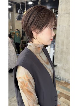 ヘアカロン 熊本本店(Hair CALON) ショートヘア/グラデーションボブ