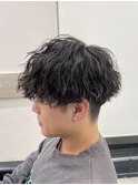 横顔最強!縦落ちツイストスパイラルパーマ