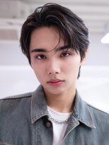 ケアリー 練馬(Carelly)&nbsp;ツイストパーマ七三オールバックマッシュウルフスリークショート