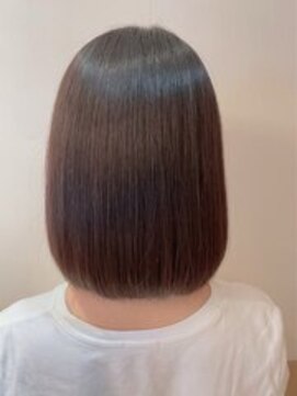 ユキオグループ グラン(yg GRAN) 大人可愛い◎縮毛矯正切りっぱなしボブ地毛風